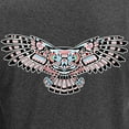 thumbnail image 3 of CafePress - Mystic Owl In Native American Style Long Sleeve T - Long Sleeve Dark T-Shirt, 3 of 4