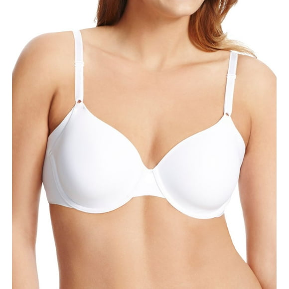 Women's Olga GB0561A No Side Effects Contour Underwire Bra (White 42C)