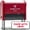 Red, variant on Vivid Stamp Made With Love Self Inking Rubber Stamp (Blue Ink) - Q-200