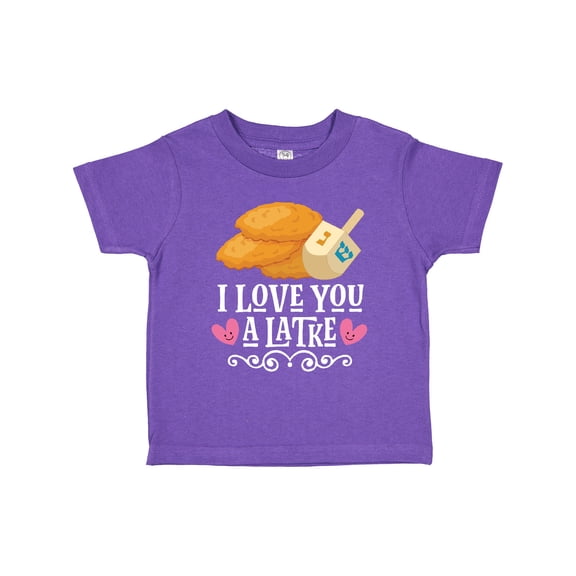 Inktastic Hanukkah Funny Latke Girls Toddler T-Shirt
