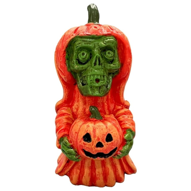 WHEANG Halloween Pumpkin Skeleton Decor Halloween Indoor Decorations For Tabletop Desk Home Halloween Decoration Fun