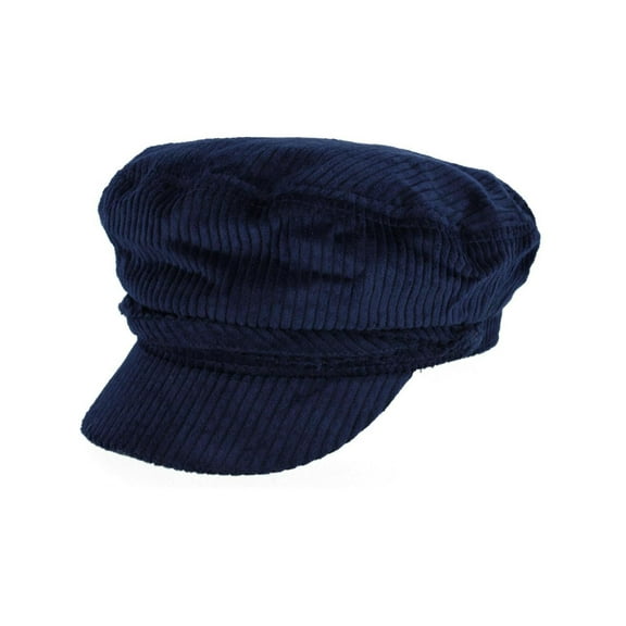 CTM Chunky Corduroy Cabbie Hat (Women)