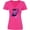 Cyber Pink, variant on Inktastic I Wear Purple For My Mom Lupus Awareness Women's V-Neck T-Shirt