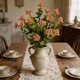 thumbnail image 4 of Eucalipto De Plástico De Milán Ramo artificial de flores de eucalipto color naranja para decoración de bodas, hogar y sala de estar (1 pieza). Rkxzt, 4 of 9