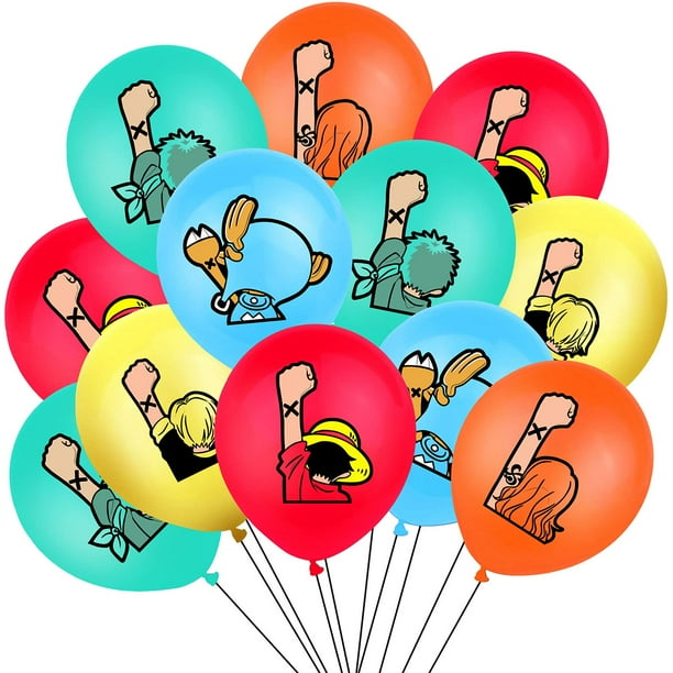 25 Pcs One Piece Anime Theme Balloon Party Decoration,Five Beautiful Latex Balloons in Colorful,Used for children's birthday Parties,Anime Fans Party, Room Decorations 25 Pcs One Piece Anime Theme Balloon Party Decoration,Five Beautiful Latex Balloons in Colorful,Used for children's birthday Parties,Anime Fans Party, Room Decorations