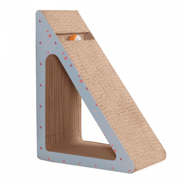 Cat scratching plate claws vertical grab column corrugated paper nest wear-resistant anti-scratch sofa cat supplies cat toy cat claw board(L)
