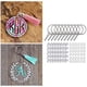 thumbnail image 3 of 3x220 Piezas Llaveros Acrílicos De Tornillos Para DIY Llavero Artesanía Plata Sunnimix Llavero acrílico, 3 of 6