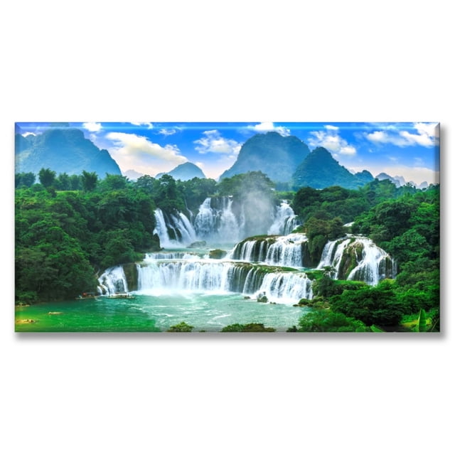 Cuadro Canva Pixtreats Listo para Colgar Tipo Galería 50X100 cm