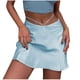 thumbnail image 1 of Falda de viaje temperamental con cremallera en el ombligo recortada de color sólido sexy de moda informal para mujer Wmkox8yi  FGJ1769, 1 of 8