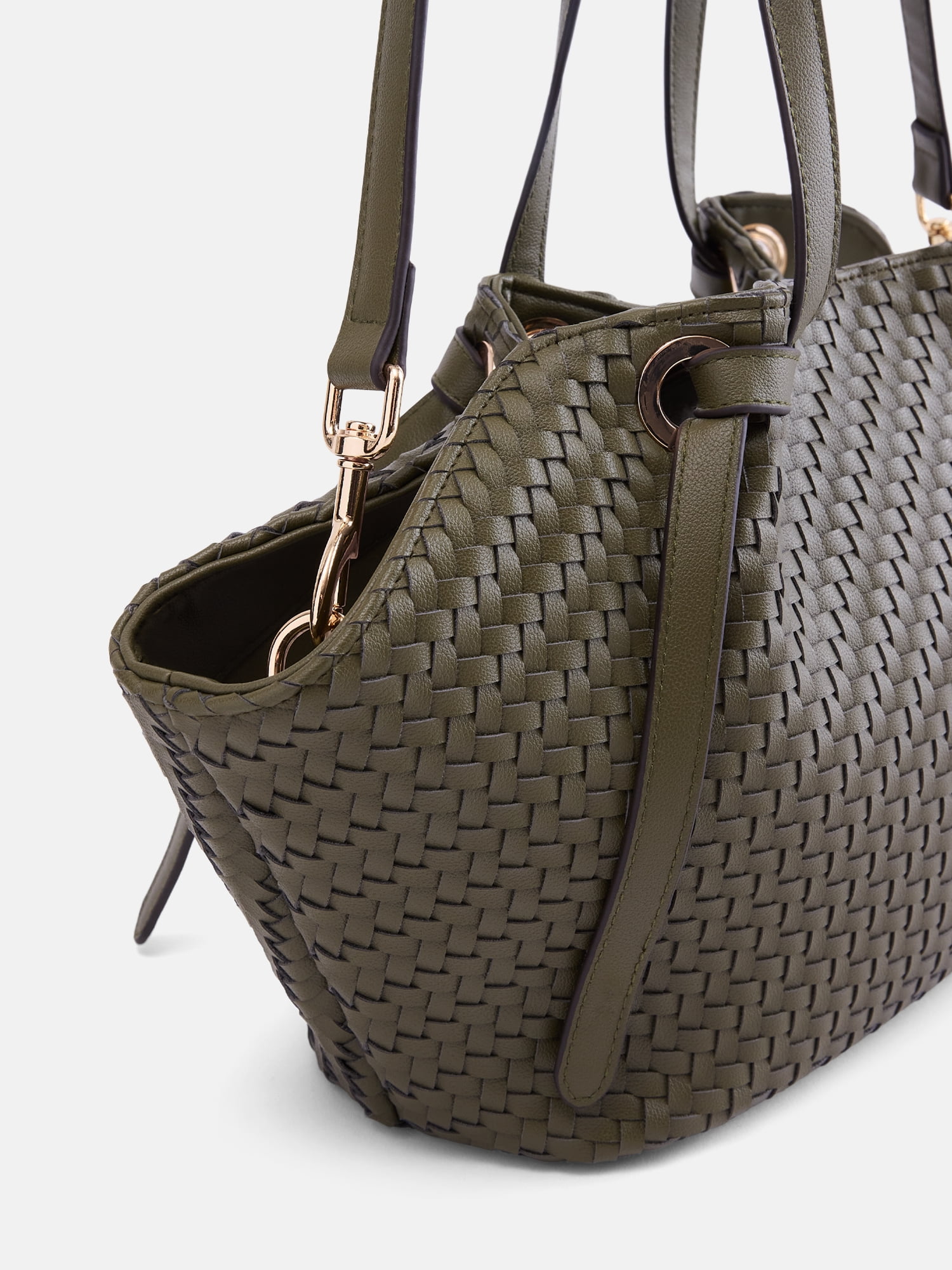 Scenario Women's Mini Clam Tote, Olive