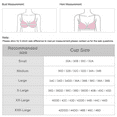 thumbnail image 6 of Women's Zip Front Sports Bra Wireless Post-Surgery Bra Light Active Yoga Sports Bras, 6 of 6