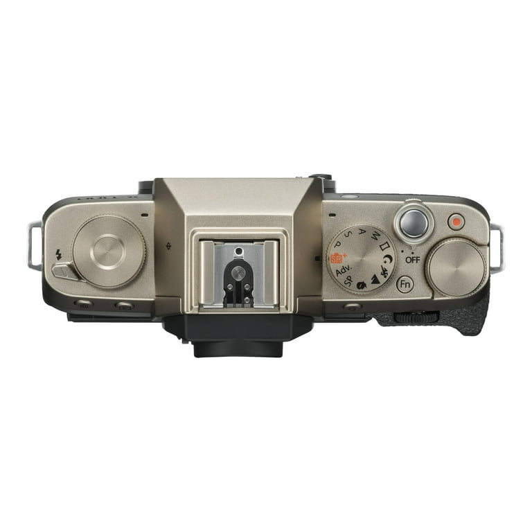 Fujifilm X-T100 Mirrorless Digital Camera - Champagne Gold - (X