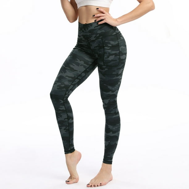 Flywake new years eve Yoga Pants for Women High Waisted Workout