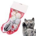 thumbnail image 2 of 6PCS Christmas Cat Toy Set Interactive Cat Chew Toy Cat Ball Toy Cat Plush Toy, 2 of 10