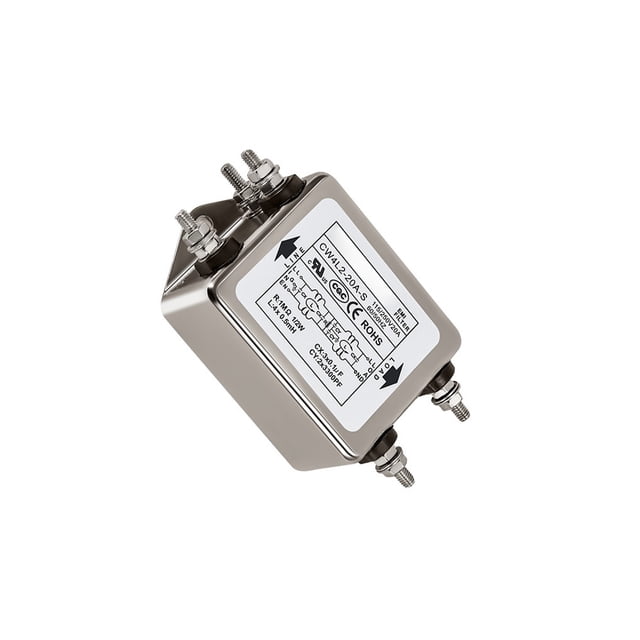 Eigraketly Reemplazo del filtro de alimentación monofásico de CA Filtros industriales de acero inoxidable Dispositivo de filtrado Componente Herramientas eléctricas 20A Eigraketly TO010660-02