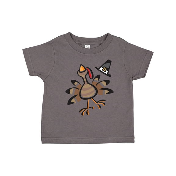 Inktastic Happy Thanksgiving Turkey Boys or Girls Toddler T-Shirt