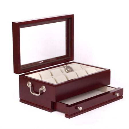 American Chest Company American Chest The Captain Mahogany Watch Storage Chest