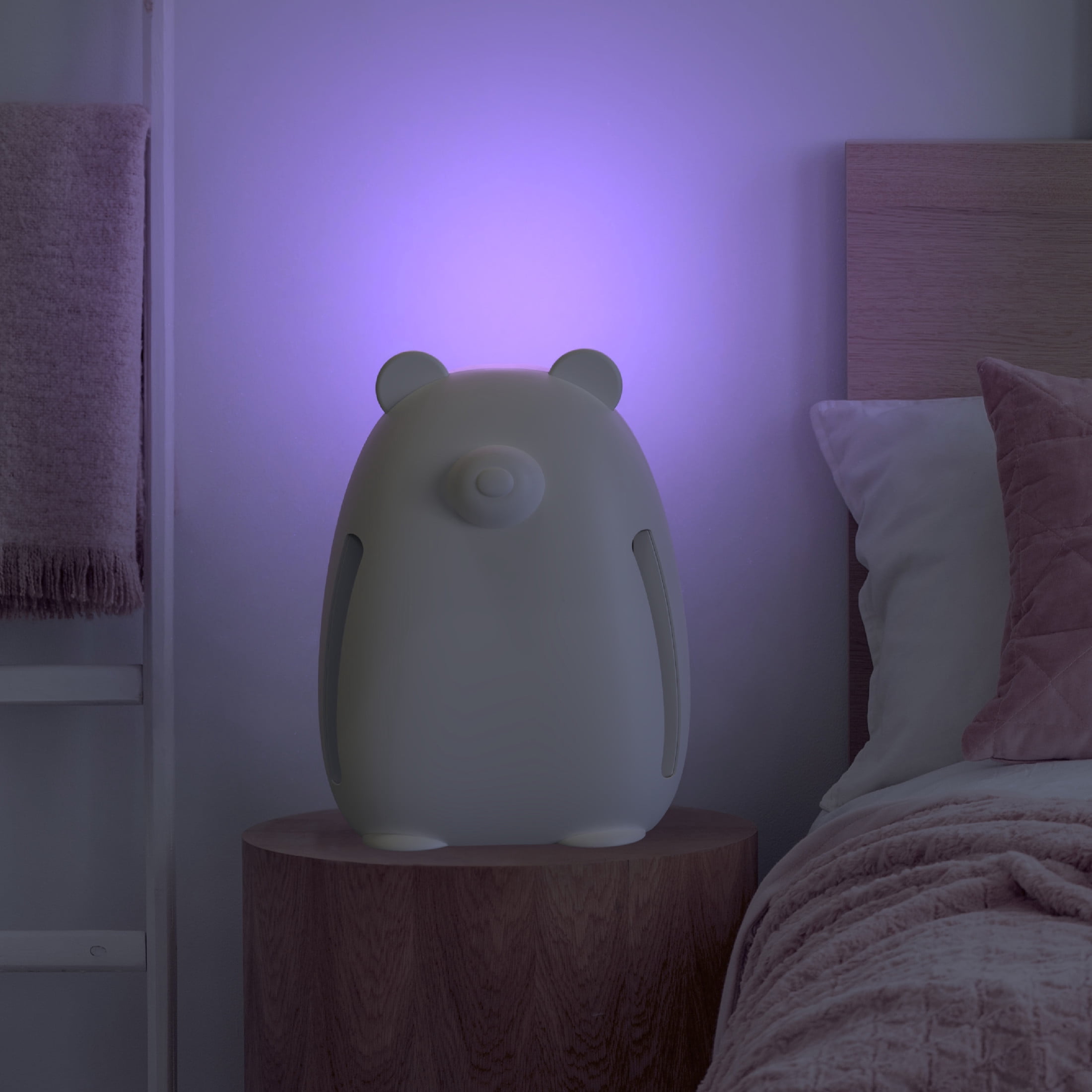 Pure Enrichment True HEPA Bear-Shaped Air Purifier for Kids Rooms & Nurseries