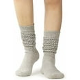 thumbnail image 4 of Slouch Socks Women Thigh High Boot Socks Soft Scrunch Socks Size 5-11, 4 of 6