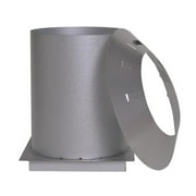 Ventis 6" All Fuel Galvanized Attic Insulation Shield 12" Extension