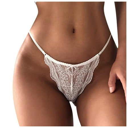 Yuhangmm Panty Out Crochet Lace Up Panties Hollow For Women Underwear Lace Sexy Corset Lingerie for Women