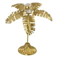 thumbnail image 4 of Estatua de cocotero dorada, regalo decorativo, figura de mesa, adorno para pasillo, escritorio, estantería, inauguración de casa, sala de estar, 4 of 9