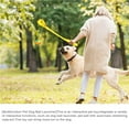thumbnail image 2 of Ball Throwing Toy Plastic Long Handle Pet Dog Handle Ball Throwing Toy for Dog Entertainment with Elastic Rope and Teether Ball for Outdoor, 2 of 7