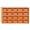 Orange, variant on Contender C14509ORF (COO2Z) 20 Tray Storage with Orange Trays - Assembled