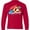 Red, variant on Inktastic Super 6th Birthday Six Years Old Long Sleeve Youth T-Shirt