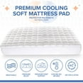 thumbnail image 3 of Continental Bedding Arctic Cooling Waterproof Mattress Pad Protector – Quilted Comfort Breathable Top Deep Pocket Fit, King, 3 of 9