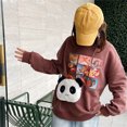 thumbnail image 5 of Bolso De Hombro Femenino Bonito bolso cruzado con diseño de panda de peluche para mujer y niña, bolsos de hombro con cadena (estilo 3), 5 of 5
