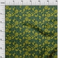 thumbnail image 2 of oneOone Tissu Lycra Polyester Tourbillonfeuilles & Tissu Imprimé Artistique Floral 1 Yard 56 Inch Wide, 2 of 4