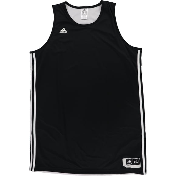 Adidas Womens Reversible Basketball Jersey, Black, 2XLT