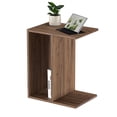 thumbnail image 2 of MORU Mesa Auxiliar POP Latte, Mesita de noche, mesa lateral para sala, mesa auxiliar con estantes, mesa auxiliar de lámpara, mesa de sala o recamara, es ideal para tu hogar u oficina MORU Pop Café, Moderno Minimalista, 2 of 9