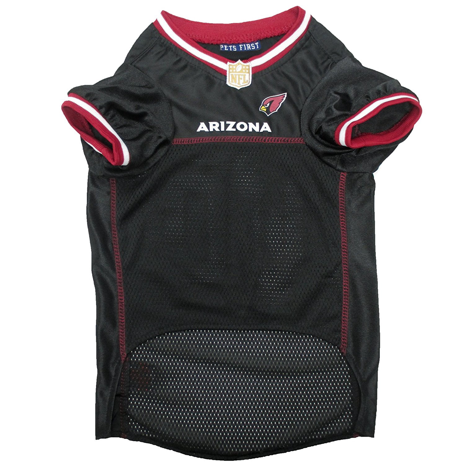 Pets First NFL Arizona CardinalsLicensed Mesh Jersey for Dogs and Cats - Extra Small