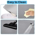 thumbnail image 6 of Petimi Cat Litter Mat, Honeycomb Double Layer Non-Slip Cat Litter Trapping Mats, 24''X18'', Gray, 6 of 7