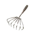 thumbnail image 4 of S SERENABLE Stainless Steel Claws Rake Hand Rake for Loosening Beach Clamming Accessories 7 tooth 9cm, 4 of 9
