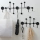 thumbnail image 3 of Ganchos de pared Billuyoard para puerta negro HA078986-01, 3 of 6