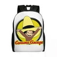 thumbnail image 1 of Curious George Children's Books Travel Backpack Women Men School Computer Bookbag Brown Monkey Student Daypack Bags, 1 of 3