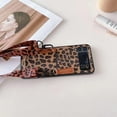thumbnail image 5 of for Samsung Galaxy Z Flip 4 2022 Case,Cute Fashion Sexy Leopard Design with Lanyard Luxury Leather + Hard PC Bumper Ultra-Thin Flip Protector for Galaxy Z Flip 3 5G 2022 Women Girls, 5 of 16