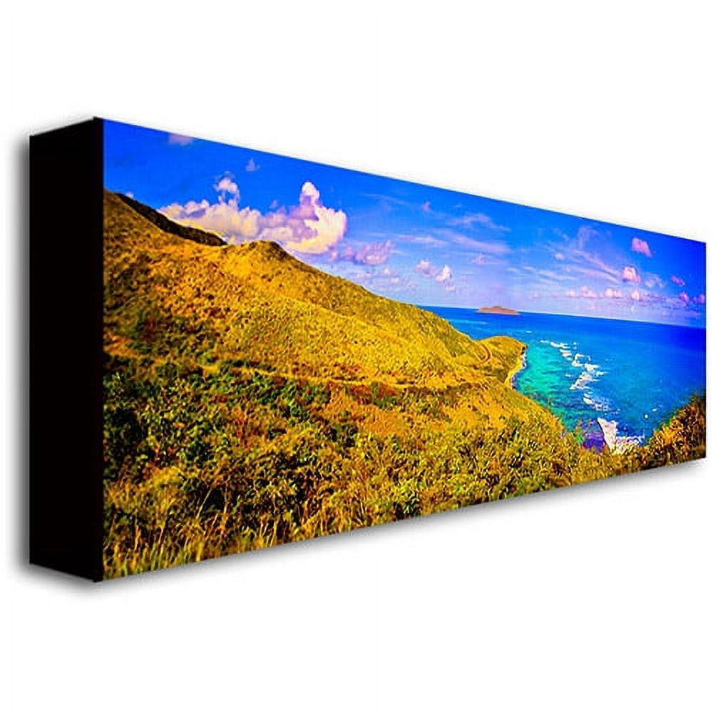 Trademark Art "St. Croix Pano" Canvas Wall Art by Preston
