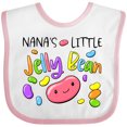 thumbnail image 3 of Inktastic Nana's Little Jellybean Cute Easter Candy Boys or Girls Baby Bib, 3 of 4