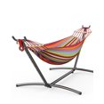 thumbnail image 1 of Hamaca doble EveryFun con soporte de acero reforzado de alta resistencia, capacidad de 272 kg, 1 of 6