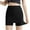 Black, variant on Sopiago Plus Size Slip Shorts for Women Under Dress High Waisted Smoothing Shapewear Shorts Khaki,XL
