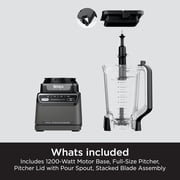 Ninja Professional Blender 2.0, 1200 Watts. Dark Grey