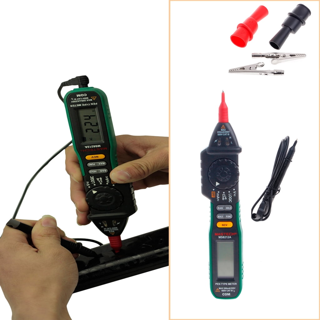 MS8212A Pen Digital Multimeter Voltage Current Tester Diode Logic Non-contact