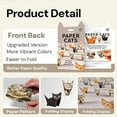 thumbnail image 3 of DIY Origami Paper Cats - 50 Sheets DIY Origami Paper to Fold Cute Cat Figures, Fun Craft Activity for Adults & Kids, Desk Decoration & Gift for Cat Lovers（cat）, 3 of 9