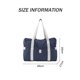 thumbnail image 4 of Bolsa de viaje plegable, bolsa de lona, equipaje de mano, bolsa de lona deportiva, bolsas de mano para aviones, bolsa de fin de semana, bolsa de noche para mujeres y niñas, 4 of 5