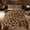 Brown, variant on Erosebridal Modern Leopard Print Kids Full Size Comforter Sets, Farmhouse Camo Printed Bedding Sets, Black Reverisble, 3-Piece