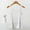White, variant on Hrsba Crew Neck Camisole Tank Tops for Women Solid Color Spaghetti Strap Soft Lightweight Breathable Summer Fashion Cami